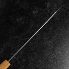 Gyuto AUS-8 Poliert Eichenholz Griff 210mm-[Musashi]-[Japan-Küchenmesser]