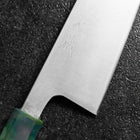 Gyuto AUS-8 Poliert Grüner Ozeanplastik Griff 210mm-[Musashi]-[Japan-Küchenmesser]