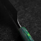 Gyuto AUS-8 Poliert Grüner Ozeanplastik Griff 210mm-[Musashi]-[Japan-Küchenmesser]