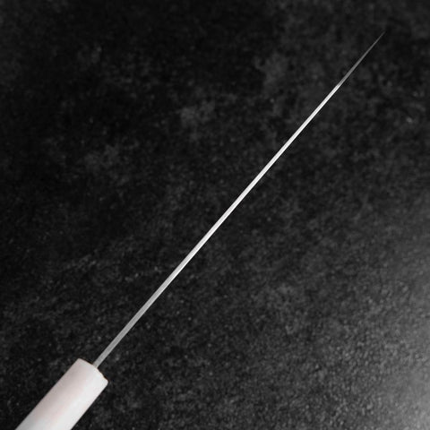 Gyuto AUS-8 Poliert Weiß-Blauer Ozeanplastik Griff 210mm-[Musashi]-[Japan-Küchenmesser]