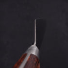 Gyuto AUS-8 Poliert Westlicher Griff Mahagoniholz 180mm-[Musashi]-[Japan-Küchenmesser]