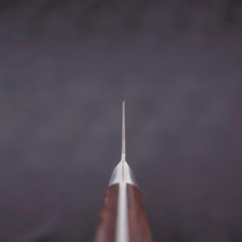 Gyuto AUS-8 Poliert Westlicher Mahagoniholz Griff 210mm-[Musashi]-[Japan-Küchenmesser]
