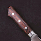 Gyuto AUS-8 Poliert Westlicher Mahagoniholz Griff 210mm-[Musashi]-[Japan-Küchenmesser]