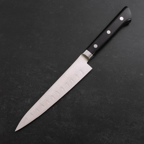 Gyuto Aogami-Super Edelstahlummantelung Suname Walnussholz Griff 210mm-[Musashi]-[Japan-Küchenmesser]