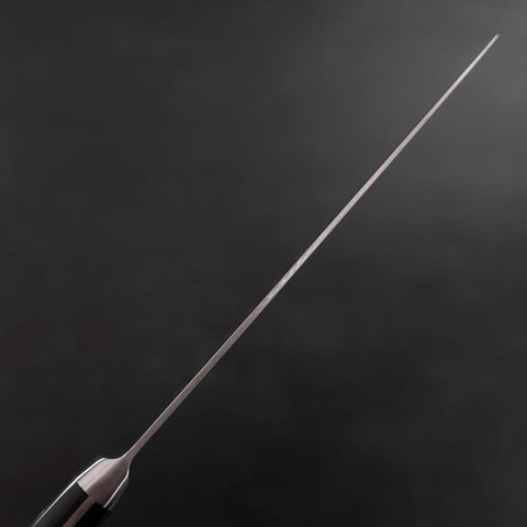 Gyuto Aogami-Super Edelstahlummantelung Suname Walnussholz Griff 210mm-[Musashi]-[Japan-Küchenmesser]