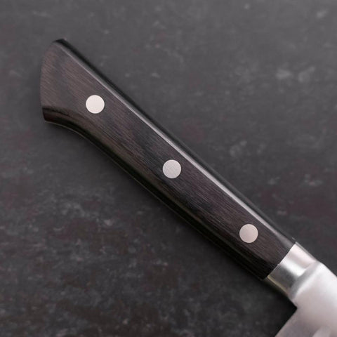 Gyuto Aogami-Super Edelstahlummantelung Suname Walnussholz Griff 210mm-[Musashi]-[Japan-Küchenmesser]