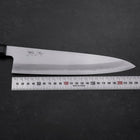 Gyuto Blue Steel #1 Kasumi Buffalo Ebony Handle 240mm (9.4”)-[Musashi]-[Japan-Küchenmesser]
