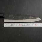 Gyuto Blue Steel #1 Kurouchi Dark Blue Urushi Handle 240mm (9.4”)-[Musashi]-[Japan-Küchenmesser]