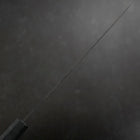 Gyuto Blue Steel #1 Kurouchi Dunkelblauer Urushi Griff 240mm-[Musashi]-[Japan-Küchenmesser]