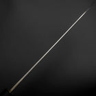 Gyuto Blue Steel #1 Kurouchi Edelstahlummantelung Walnussholz Griff 210mm-[Musashi]-[Japan-Küchenmesser]