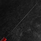 Gyuto Blue Steel #1 Kurouchi Roter Walnussholz Griff 240mm-[Musashi]-[Japan-Küchenmesser]