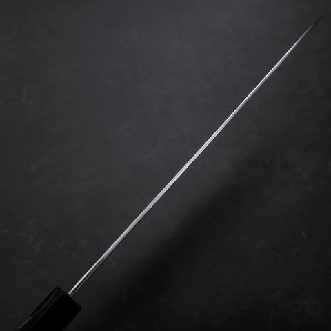 Gyuto Blue Steel #1 Suminagashi Buffalo Ebony Handle 240mm (9.4”)-[Musashi]-[Japan-Küchenmesser]