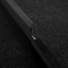 Gyuto Blue Steel #1 Suminagashi Büffelhorn und Ebenholz Griff 200mm-[Musashi]-[Japan-Küchenmesser]