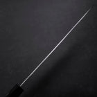 Gyuto Blue Steel #1 Suminagashi Büffelhorn und Ebenholz Griff 240mm-[Musashi]-[Japan-Küchenmesser]