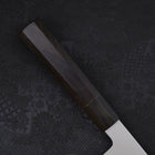 Gyuto Blue Steel #1 Suminagashi Büffelhorn und Ebenholz Griff 240mm-[Musashi]-[Japan-Küchenmesser]
