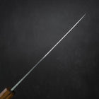 Gyuto Blue Steel #2 Edelstahlummantelung Poliert Eichenholz Griff 165mm-[Musashi]-[Japan-Küchenmesser]