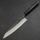 Gyuto Blue Steel #2 Kurouchi Buffalo Ebony Handle 210mm (8.3”)-[Musashi]-[Japan-Küchenmesser]