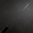Gyuto Blue Steel #2 Kurouchi Buffalo Ebony Handle 210mm (8.3”)-[Musashi]-[Japan-Küchenmesser]