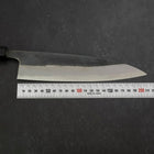 Gyuto Blue Steel #2 Kurouchi Buffalo Ebony Handle 210mm (8.3”)-[Musashi]-[Japan-Küchenmesser]