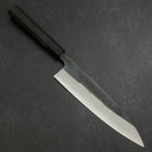 Gyuto Blue Steel #2 Kurouchi Buffalo Ebony Handle 210mm (8.3”)-[Musashi]-[Japan-Küchenmesser]