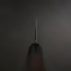 Gyuto Blue Steel #2 Kurouchi Büffelhorn und Ebenholz Griff 210mm-[Musashi]-[Japan-Küchenmesser]
