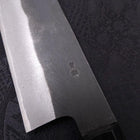 Gyuto Blue Steel #2 Kurouchi Chokin "Drache" Büffelhorn und Ebenholz Griff 210mm-[Musashi]-[Japan-Küchenmesser]