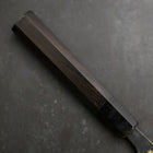 Gyuto Blue Steel #2 Kurouchi Chokin „Drache“ Büffelhorn und Ebenholz Griff 210mm-[Musashi]-[Japan-Küchenmesser]