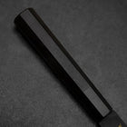 Gyuto Blue Steel #2 Kurouchi Chokin Drache Büffelhorn und Ebenholz Griff 210mm-[Musashi]-[Japan-Küchenmesser]