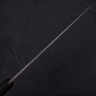 Gyuto Blue Steel #2 Kurouchi Chokin "Drache" Büffelhorn und Ebenholz Griff 240mm-[Musashi]-[Japan-Küchenmesser]