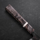 Gyuto Blue Steel #2 Kurouchi Damascus Maple Handle 210mm-[Musashi]-[Japan-Küchenmesser]