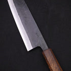Gyuto Blue Steel #2 Kurouchi Sumi Urushi Griff 210mm-[Musashi]-[Japan-Küchenmesser]