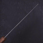 Gyuto Blue Steel #2 Kurouchi Sumi Urushi Griff 210mm-[Musashi]-[Japan-Küchenmesser]