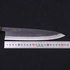 Gyuto Blue Steel #2 Kurouchi Sumi Urushi Griff 210mm-[Musashi]-[Japan-Küchenmesser]