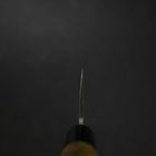 Gyuto Blue Steel #2 Nashiji Stainless Clad Yew Handle 210mm-[Musashi]-[Japanese-Kitchen-Knives]