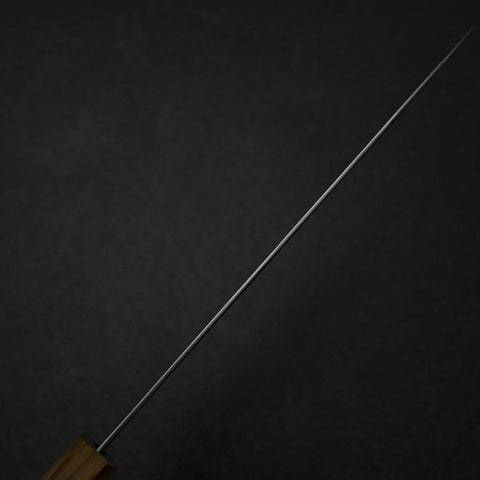 Gyuto Blue Steel #2 Poliert Olivenholz Griff 210mm-[Musashi]-[Japan-Küchenmesser]