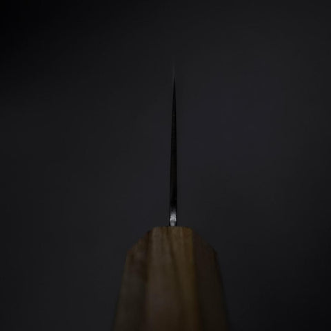 Gyuto Blue Steel #2 Poliert Olivenholz Griff 240mm-[Musashi]-[Japan-Küchenmesser]