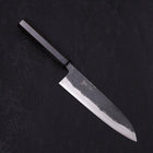 Gyuto Blue Super Kurouchi Buffalo Ebony Handle 180mm (7”)-[Musashi]-[Japan-Küchenmesser]