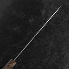 Gyuto Blue Super Poliert Ahornholz Griff 210mm-[Musashi]-[Japan-Küchenmesser]