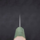 Gyuto Blue Super Polished Maple Green Handle 240mm (9.4”)-[Musashi]-[Japan-Küchenmesser]