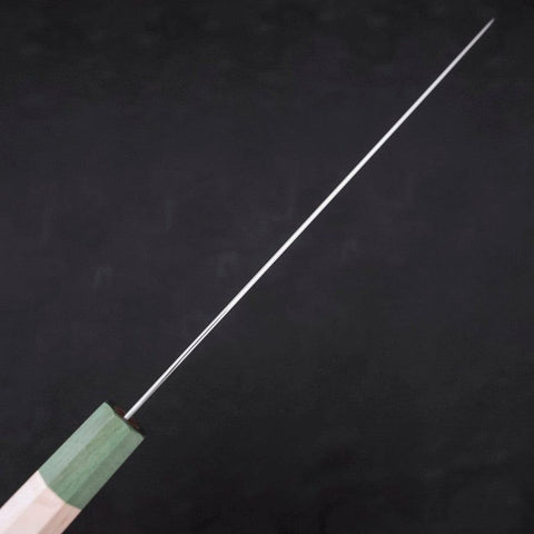 Gyuto Blue Super Polished Maple Green Handle 240mm (9.4”)-[Musashi]-[Japan-Küchenmesser]