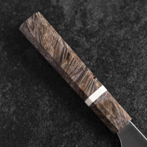 Gyuto Blue Super Polished Maple Handle 210mm (8.3”)-[Musashi]-[Japanese-Kitchen-Knives]