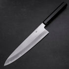 Gyuto Blue Steel #1 Kasumi Büffelhorn und Ebenholz Griff 240mm-[Musashi]-[Japan-Küchenmesser]