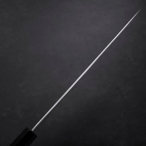 Gyuto Blue Steel #1 Kasumi Büffelhorn und Ebenholz Griff 240mm-[Musashi]-[Japan-Küchenmesser]
