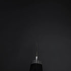 Gyuto Chromax Poliert Schwarzer Westlicher Griff 180mm-[Musashi]-[Japan-Küchenmesser]
