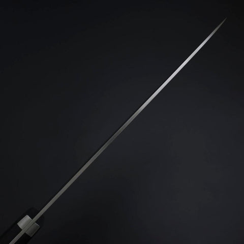Gyuto Chromax Poliert Schwarzer Westlicher Griff 180mm-[Musashi]-[Japan-Küchenmesser]