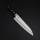 Gyuto Chromax Poliert Schwarzer Westlicher Griff 180mm-[Musashi]-[Japan-Küchenmesser]