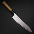 Gyuto HAP-40 Poliert Büffelhorn und Magnolienholz Griff 210mm-[Musashi]-[Japan-Küchenmesser]