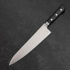 Gyuto Molybdän Poliert Lila Westlicher Griff 210mm-[Musashi]-[Japan-Küchenmesser]