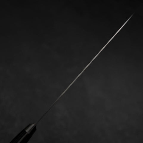 Gyuto Molybdän Poliert Lila Westlicher Griff 210mm-[Musashi]-[Japan-Küchenmesser]