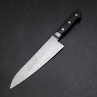 Gyuto Molybdän Poliert Schwarzer Westlicher Griff 180mm-[Musashi]-[Japan-Küchenmesser]
